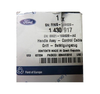 Ford Mondeo & Galaxy & S-Max Neu Original Motorhaubenentriegelungshebel Griff 143
