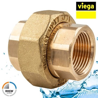 VIEGA ROTGUSS ROHRVERSCHRAUBUNG 2'' IG x 2'' IG DN50 GEWINDEFITTINGS 271077