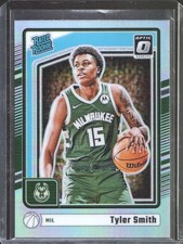 2024 Donruss Optic - Tyler Smith #292 Silver Holo Prizm Rated Rookie - Bucks