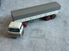 Wiking 1:87 Hanomag Henschel grau weiss + pritsche trailer *C16*