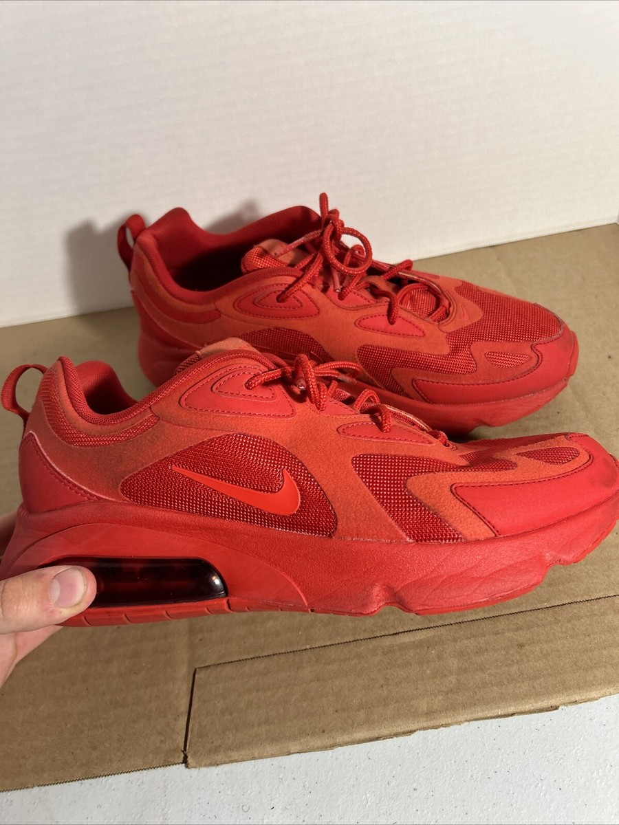 Size 10.5 - Nike Air Max 200 University Red CU4868 600