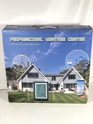 Professional Weather Center WS-1050 Wireless Home Mobile Cloud PC Interface
