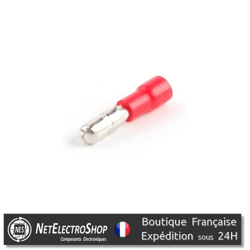 Cosse Electrique Ronde à Sertir, Male / Femelle, Cable de 0.5 à 6mm² - Picture 2 of 11