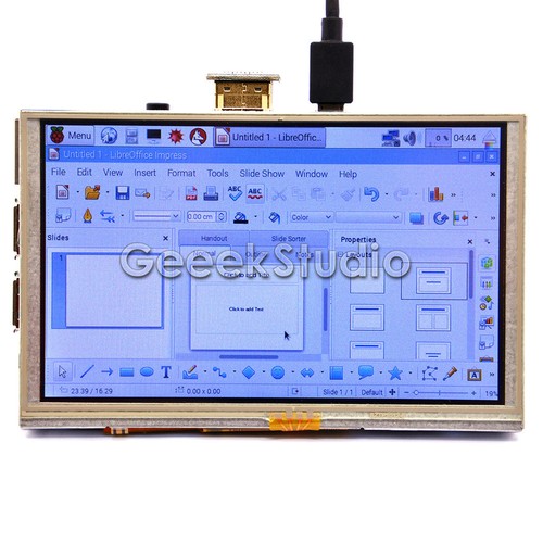 5 Inch 800x480 HDMI TFT LCD Touch Screen Only for Raspberry PI 3/2 Model B/ B+ - Picture 4 of 11
