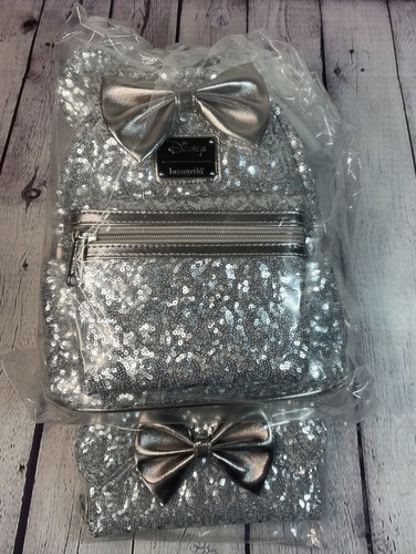 Loungefly Disney Minnie Mouse Silver 