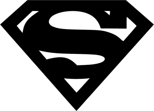 Superman Logo Comicbook Superhero Sticker/Decal Marvel Neo Chrome Colors Avail.