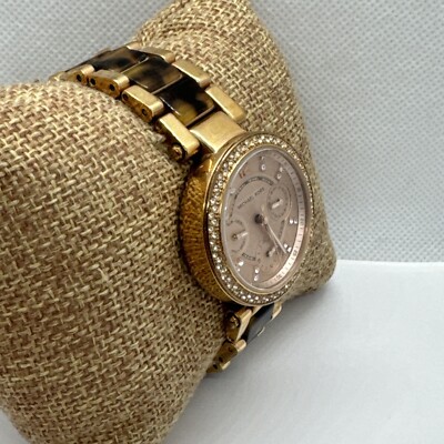 Michael Kors MK5841 Women\'s Two Tone Analog Rose Dial Quartz Wrist Watch NUL64 Michael Kors MK5841 Women main image 3