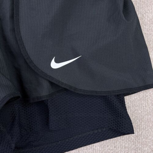 Nike Shorts Womens XL Black Flex Dri-Fit Bliss Training Lined Running Gym 905855 - Picture 3 of 11