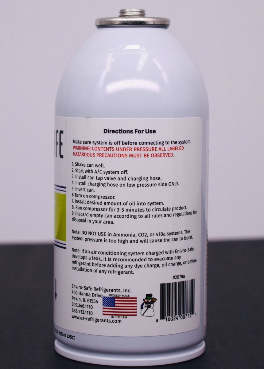 Case Of 12 Dye Charges Enviro-Safe R1234YF Refrigerant Dye Charge - Case Of 12 (4 Oz Cans) R.1234 Yf - Foto 10