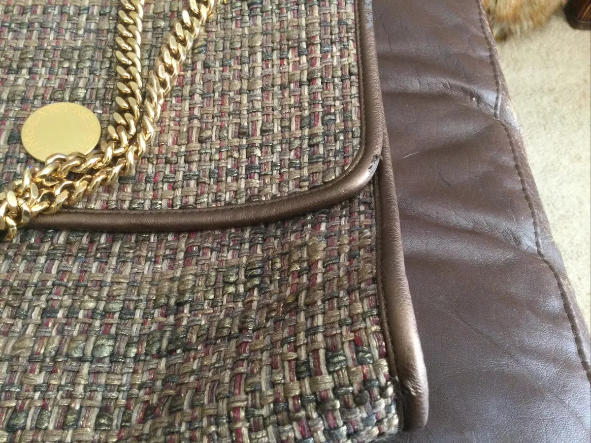 Stella mccartney tweed bag outlet