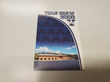 JS15 Yale University 2006 Crew Pocket Schedule Card - New Haven Register