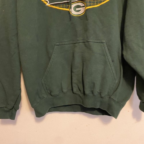 Green Bay Packers grüner Hoodie NFL Erwachsene Größe Large Pullover Kordelzug sportlich - Bild 4 von 13