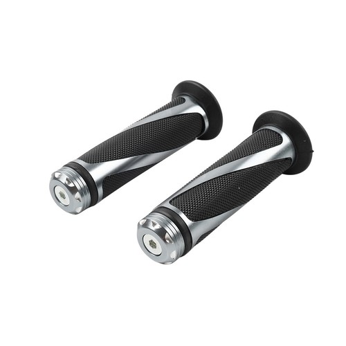 2pcs Titanium 7/8" Hand Grips Handle Rubber Gel For Yamaha MX ATV Pit Dirt Bike - Picture 9 of 11
