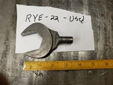 Belknap RYE-22, 1-3/8" Y-SHANK Open End  Interchangeable Torque Wrench Head