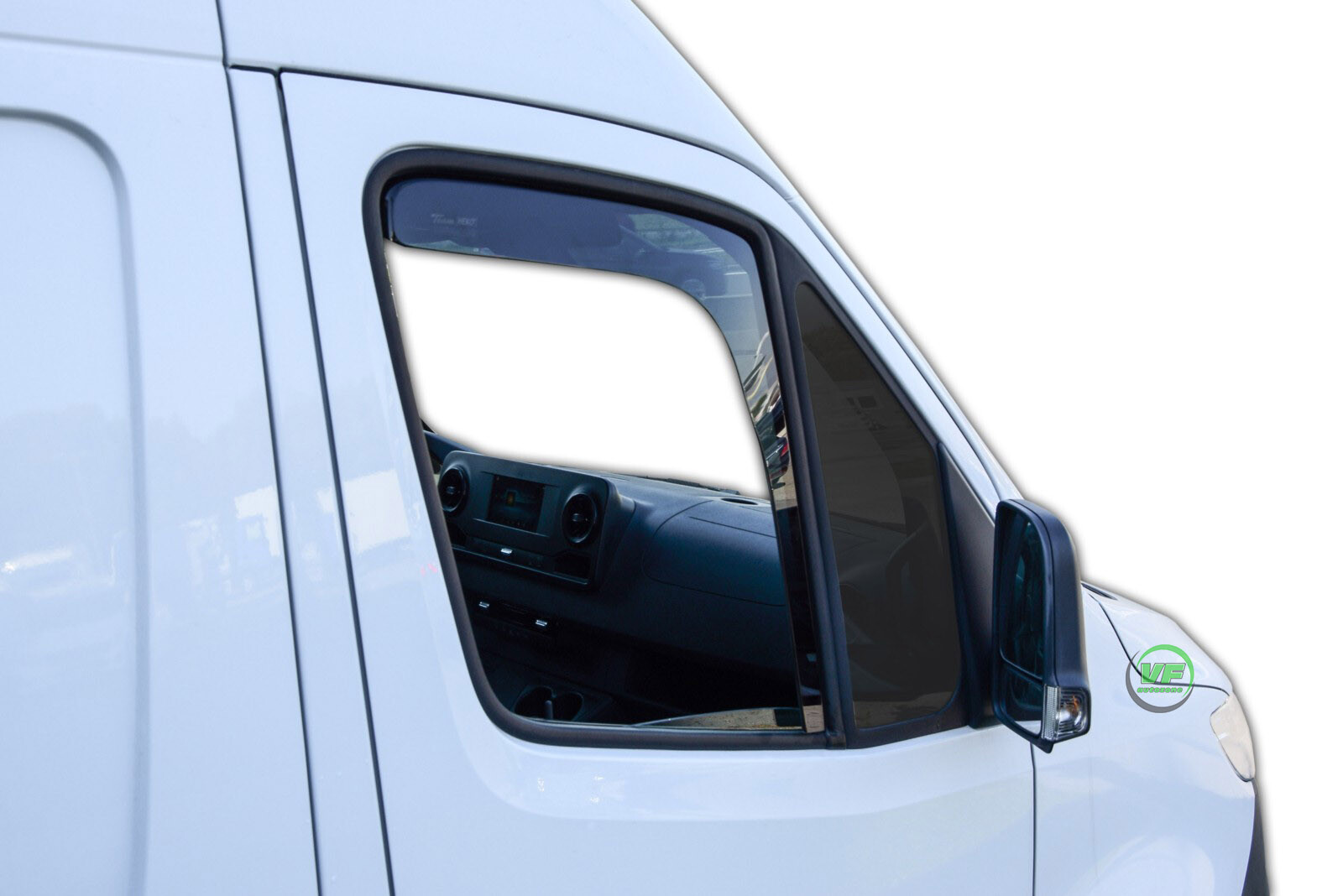 SET OF HEKO TINTED WIND DEFLECTORS for NEW MERCEDES SPRINTER W907 2018