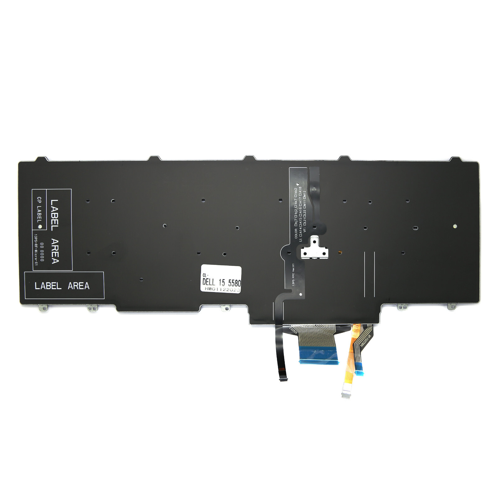 Clavier rétroéclairé Dell Latitude E5550 avec pavé numérique AZERTY - 4