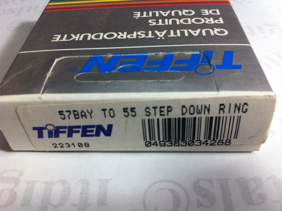 TIFFEN B57-55mm BAY 57 TO 55mm STEP DOWN RING FOR HASSELBLAD LENSES B57-55mm - Image 3 of 4