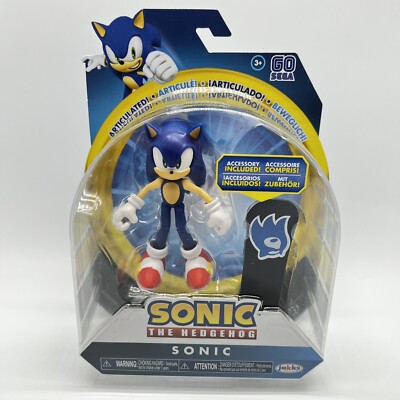 Sonic The Hedgehog Sonic Action Figure With Snowboard 4