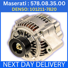 fits MASERATI 3200 GT COUPE 140A COMPLETE NEW ALTERNATOR 578083500 101211-7820