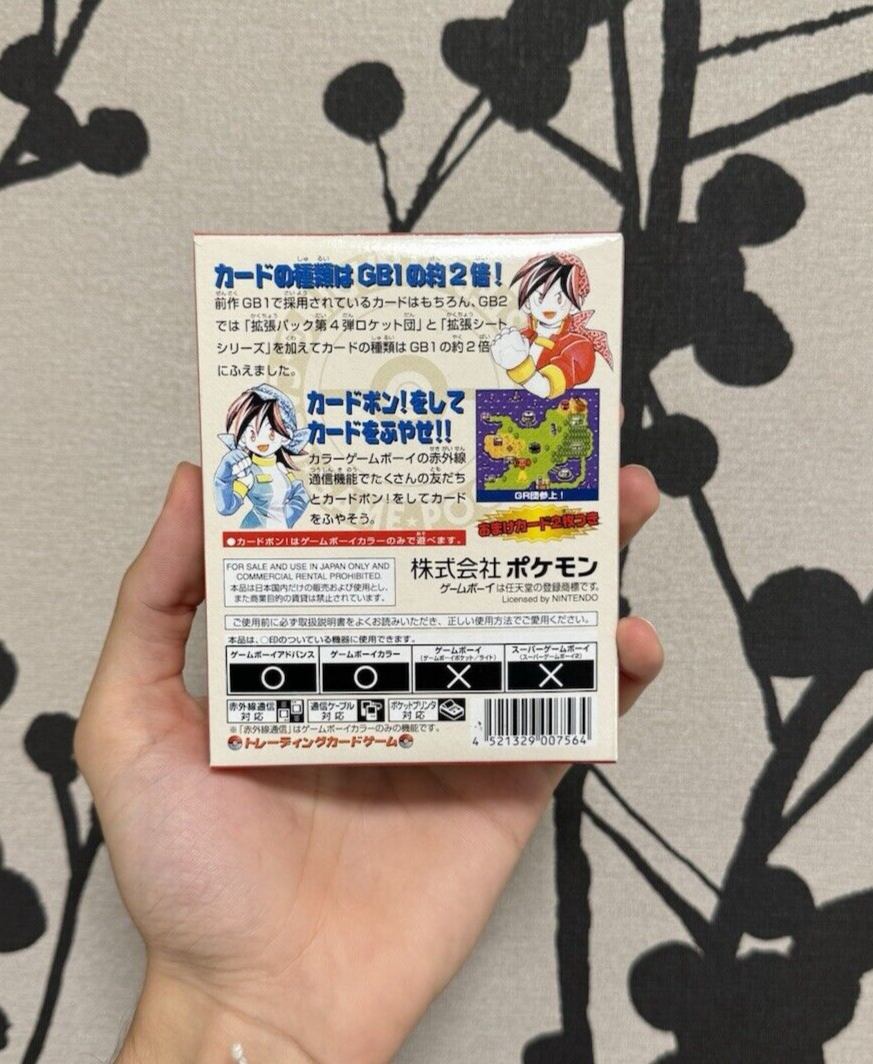 Pokemon Card GB2 (Nintendo Gameboy Color, 2001) for sale