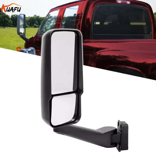 Manual Door Mirror For Chevy Kodiak GMC Topkick C4500/C7500 03-09 Driver Heated