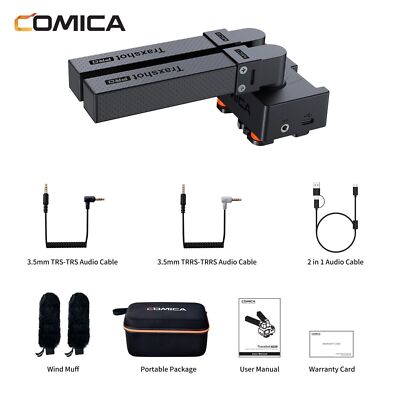 Comica Traxshot Pro Super Cardioid Shotgun Microphone On-Camera