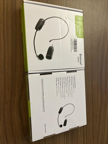 WXM01 Wireless Microphone Headset | eBay