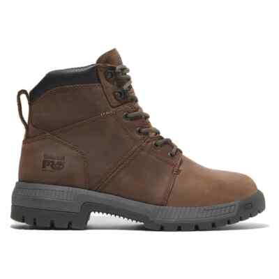 Men's Timberland PRO 6'' Montauk Soft Toe Work Boot Brown TB0A66DQEM4