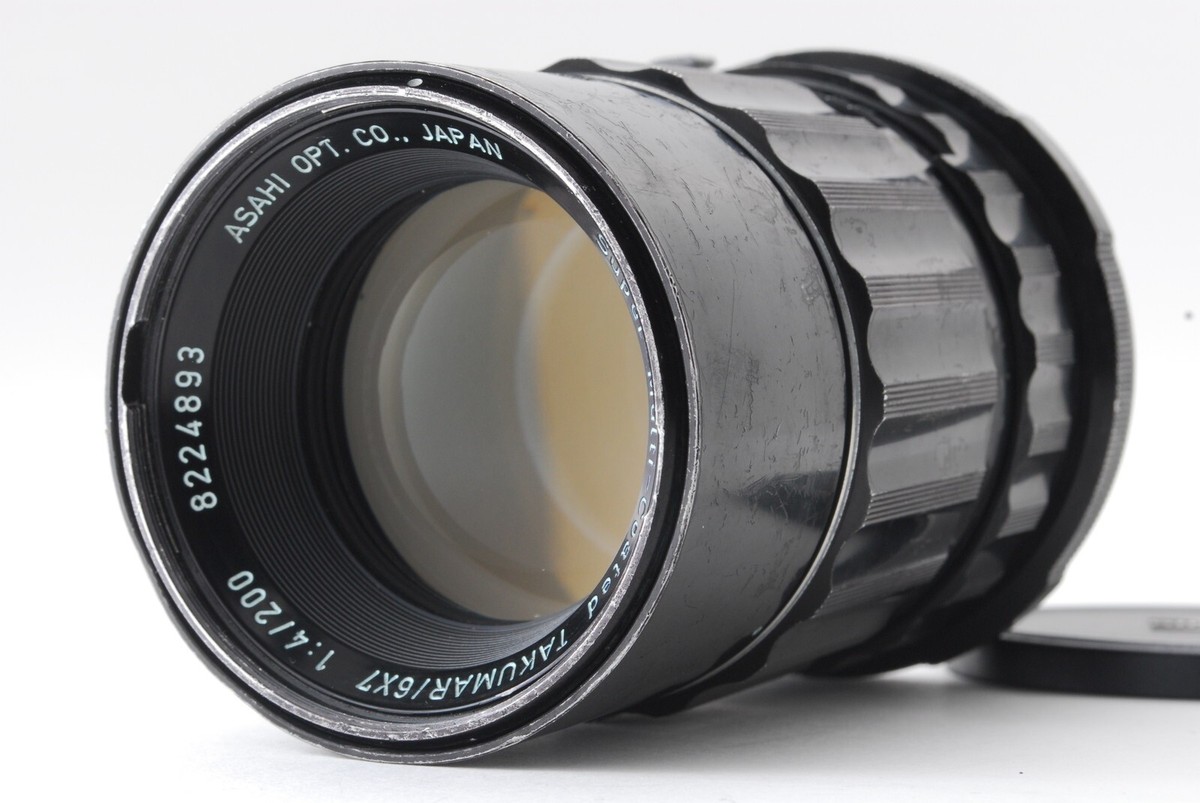 【美品】Pentax SMC TAKUMAR 6x7 200mm F4 #187 Exc.] PENTAX SMC Super Multi Coated Takumar 200mm F4 For 6x7