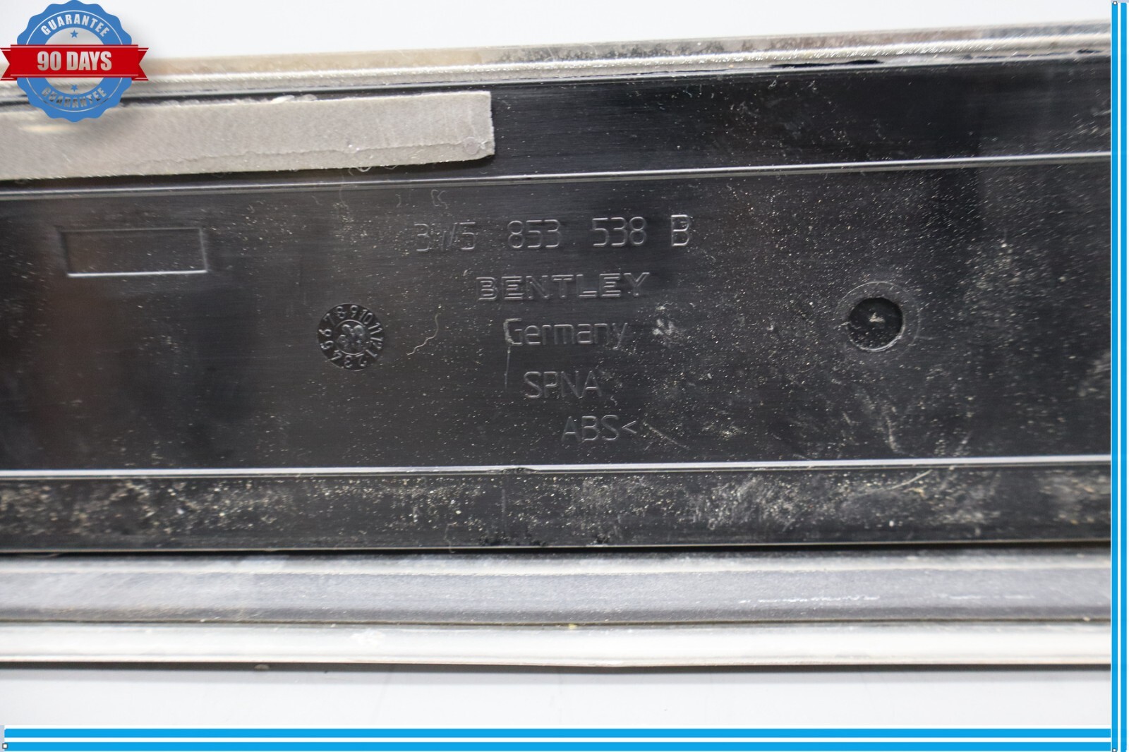 06-12 Bentley Continental Front Right Door Sill Scuff Plate Trim Cover Oem