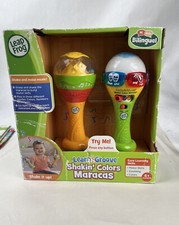 NEW Leap Frog Learn Groove Shakin Maracas Color Electronic Counting Learning