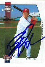 Brad Wilkerson autographed Baseball Card Nationals 2005 Donruss Team Heroes #393