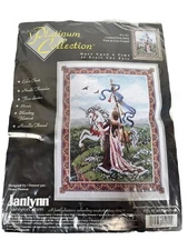 Janlynn Platinum Collection Cross Stitch Kit 15-211 Once Upon A Time Unicorn
