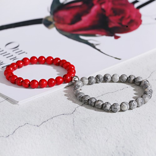 2Pcs/set Magnetic Couple Bracelet Love Friendship Distance Stone Bracelets Gift - Picture 32 of 90