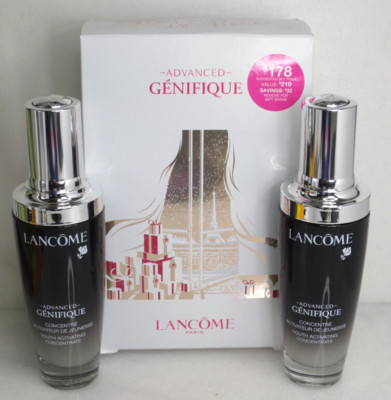LANCOME HAPPINESS IS HERE GENIFIQUE 2 YOUTH ACTIVATING CONCENTRATE 1.69 OZ