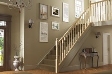 Staircase Railing Kit Rope Twist Stair Landing Kit - Select Timber and Kit Type