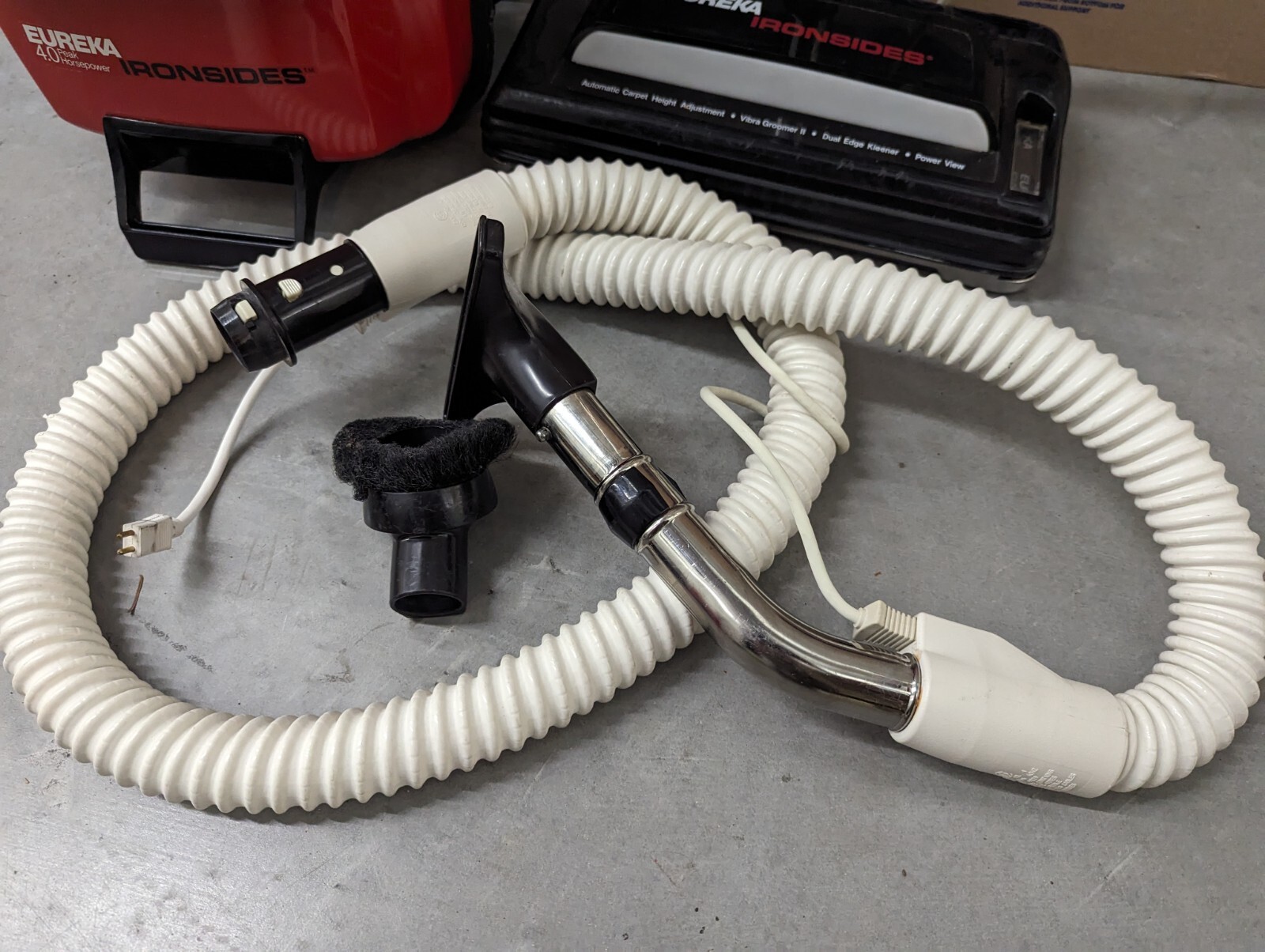 Rare Eureka Ironsides Vacuum Cleaner System 4.0 HP Nice Shape! eBay