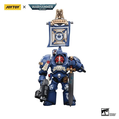 JoyToy Warhammer 40K Ultramarines Terminators SERGEANT BELLAN 1/18th Figure - Picture 3 of 11
