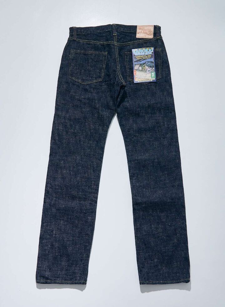 SAMURAI JEANS S3000XX17oz-SDS Denim MURASAME SLUB RELAX STRAIGHT