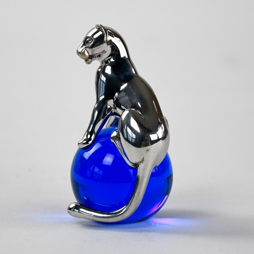 Fermacarte Cartier Panthere in argento sterling - Foto 3 di 8