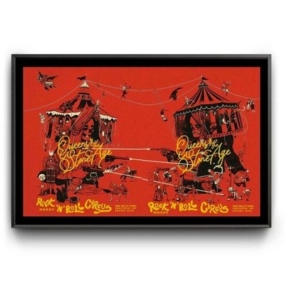 08.28.2025 Rock N Roll Circus Queens Of The Stone Age Sheffield UK Poster