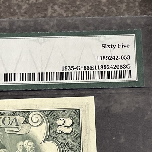 1976 STAR Chicago FRN $2 STAR Fr 1935-G* PMG Gem UNC 65 EPQ Low Nmbr STAR 65 EPQ - Picture 10 of 13