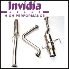 Invidia N1 Stainless Steel Cat-back Exhaust System Fits 1997-2001 Honda Prelude Invidia N1 Stainless Steel Cat-back Exhaust System Fits 1997-2001 Honda Prelude