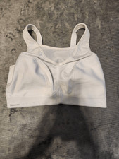 Glamorise No-Bounce Camisole Sports Wirefree Bra 1066 38F White
