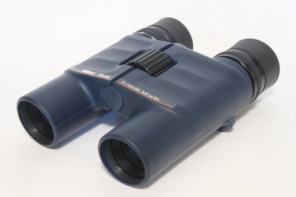 [Casi COMO NUEVO] Binoculares Nikon Zoom 6-12x24 D CF 6,9° a 6x con estuche de JAPÓN Foto 4 de 4