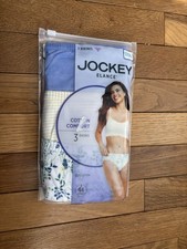 Size 9 or XXL Jockey 3-Pack Elance Bikini Panty Comfort Underwear 100 Cotton 2X