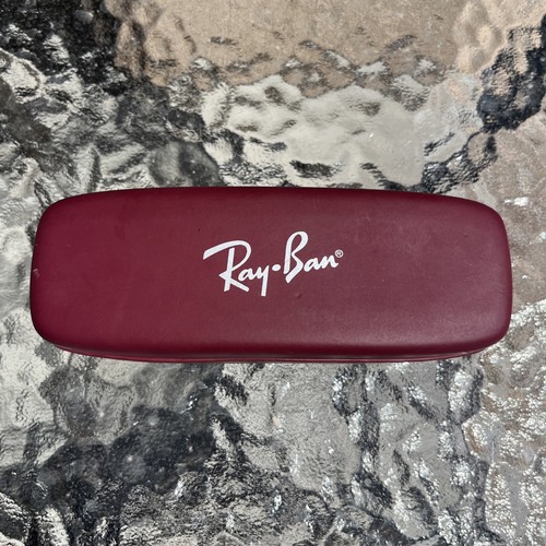Ray-Ban Slim Hard Shell Clamshell Glasses Case KINGDA Red Eyeglass Ray Ban