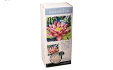 Dimensions Latch Hook Kit 12  x 12  Lily 72-75197 03/21 New In Box Crafting Knit