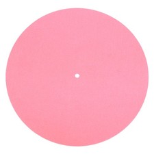 Record Player Mat, 12 Inch Turntable Mat 3mm Felt Turntable Pad, Pink