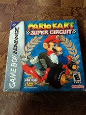 Mario Kart Super Circuit GBA Box Manual Insert ONLY No Game Game Boy Advance